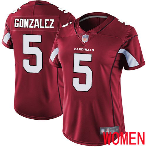 Arizona Cardinals Limited Red Women Zane Gonzalez Home Jersey NFL Football #5 Vapor Untouchable->arizona cardinals->NFL Jersey